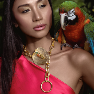 Anthurium Big Chain Necklace