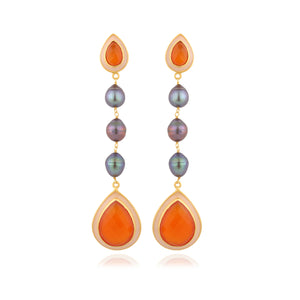 Jaipur Long Earrings - Boheme Sg