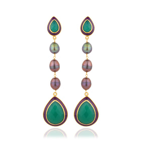 Jaipur Long Earrings - Boheme Sg