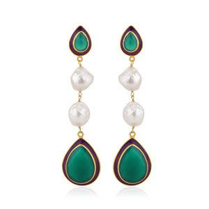 Jaipur Long Earrings - Boheme Sg